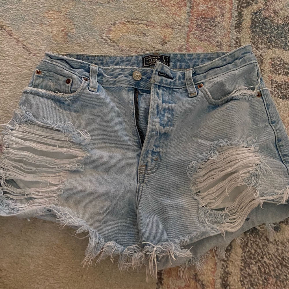Abercrombie size 4 high waisted vintage shorts